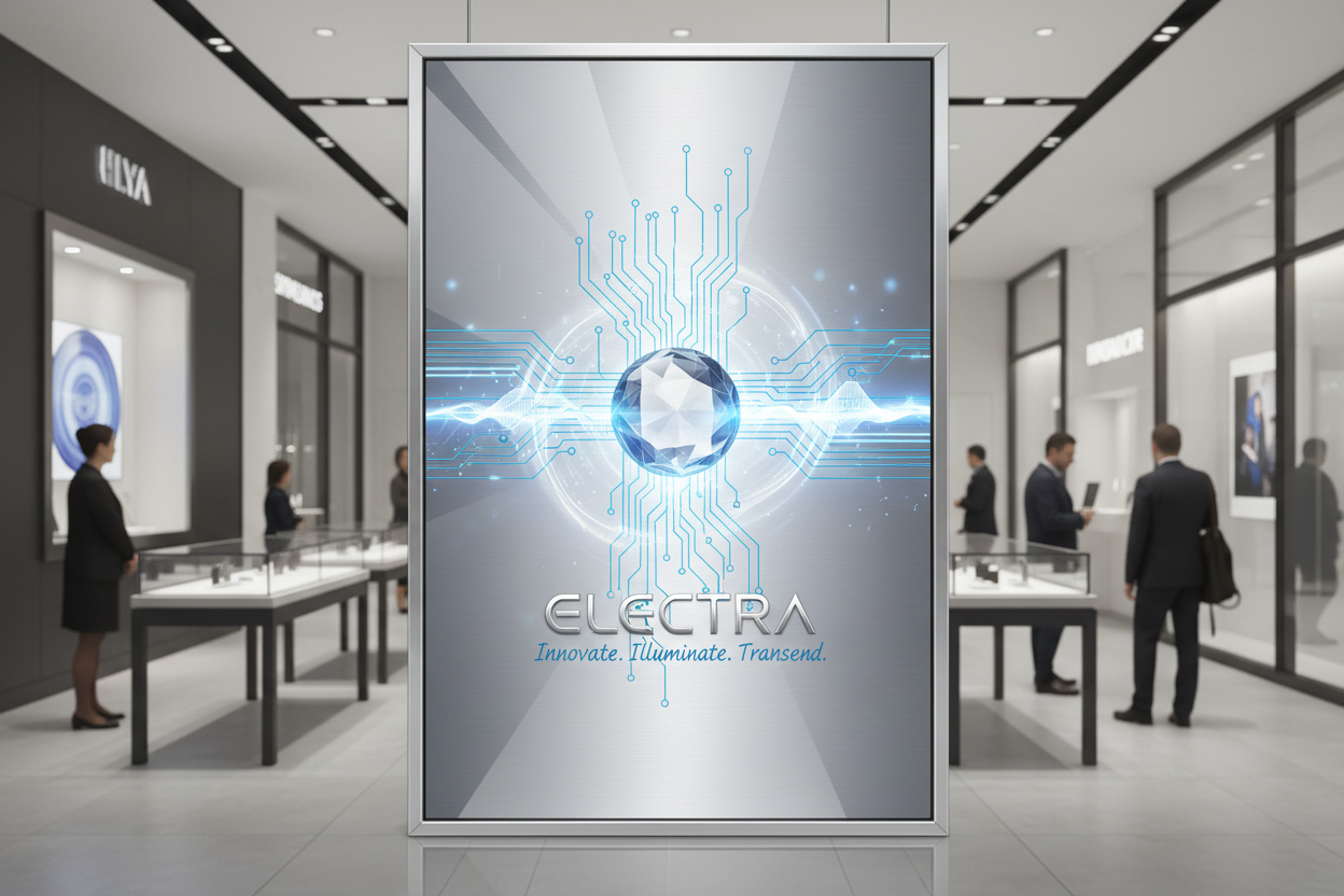 Electro theme brand image